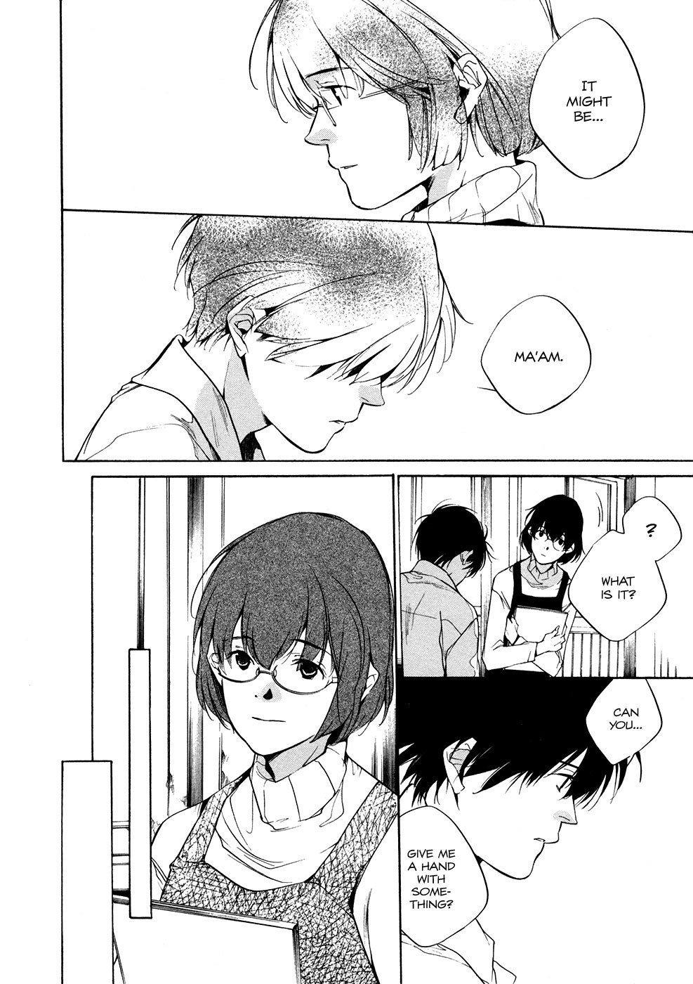 Itsuya-san Chapter 6 page 30 - Chapter 6: Flightless Goldfish