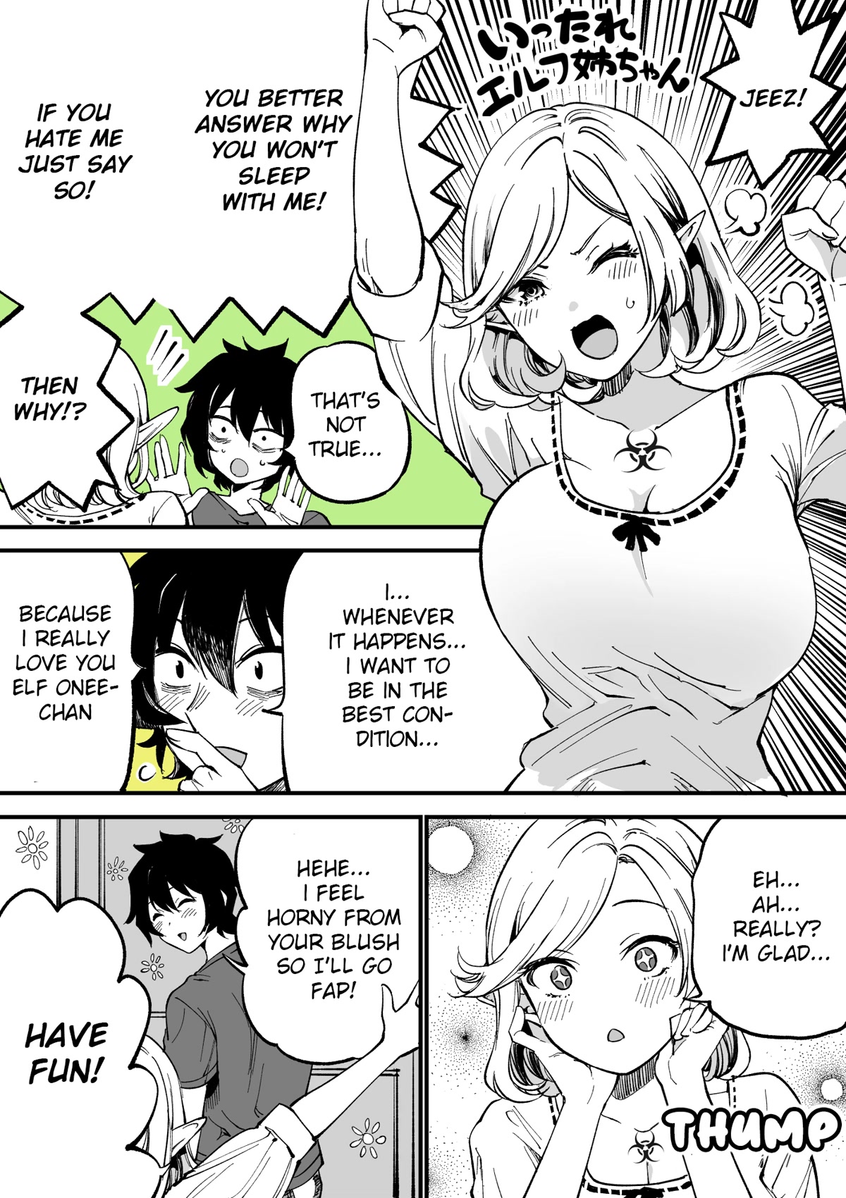 Ittare Elf Nee-chan Chapter 10 page 1 - Chapter 10