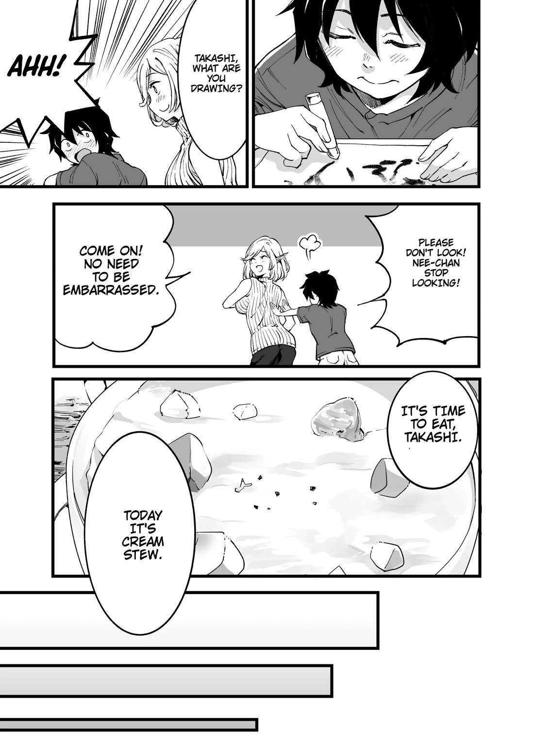Ittare Elf Nee-chan Chapter 34 page 3 - Chapter 34 [END]