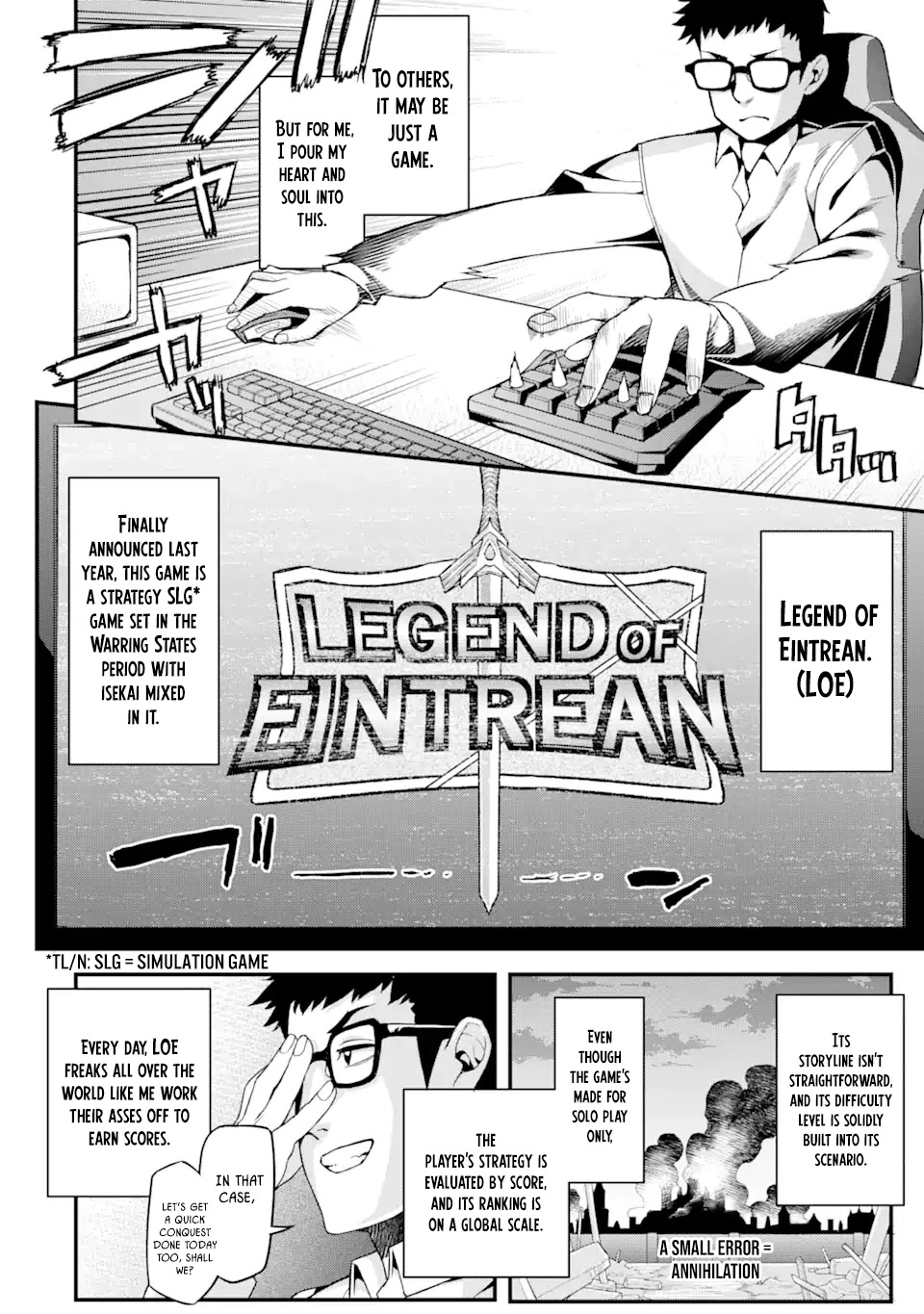 I’ve Become a Rogue Lord in a World Where Only I Can Level Up Chapter 1.1 page 3 - Chapter 1.1