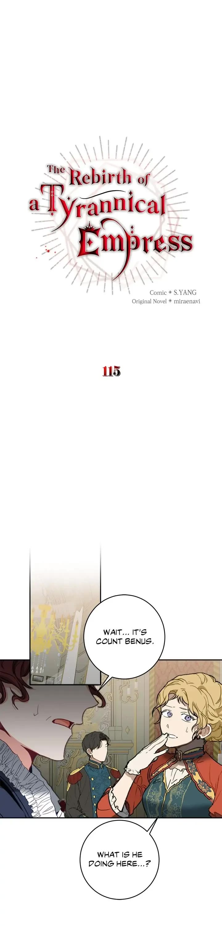 I've Become the Villainous Empress of a Novel Chapter 115 page 1 - Chapter 115