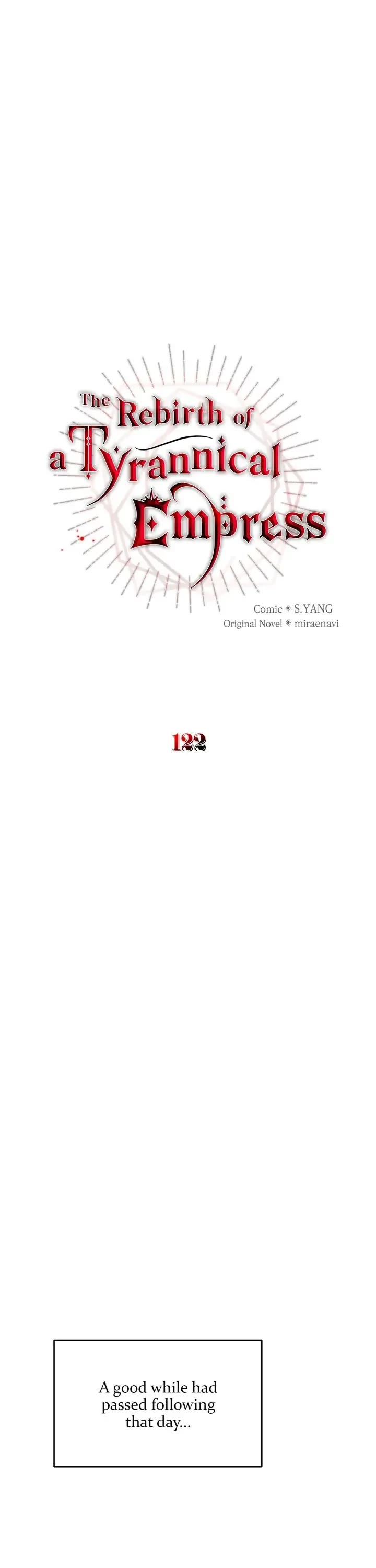 I've Become the Villainous Empress of a Novel Chapter 122 page 1 - Chapter 122