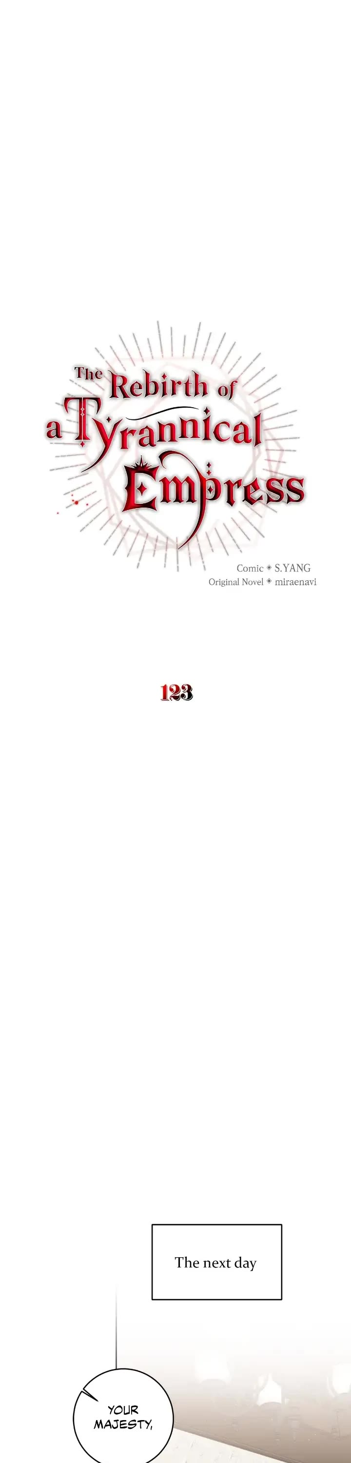 I've Become the Villainous Empress of a Novel Chapter 123 page 1 - Chapter 123
