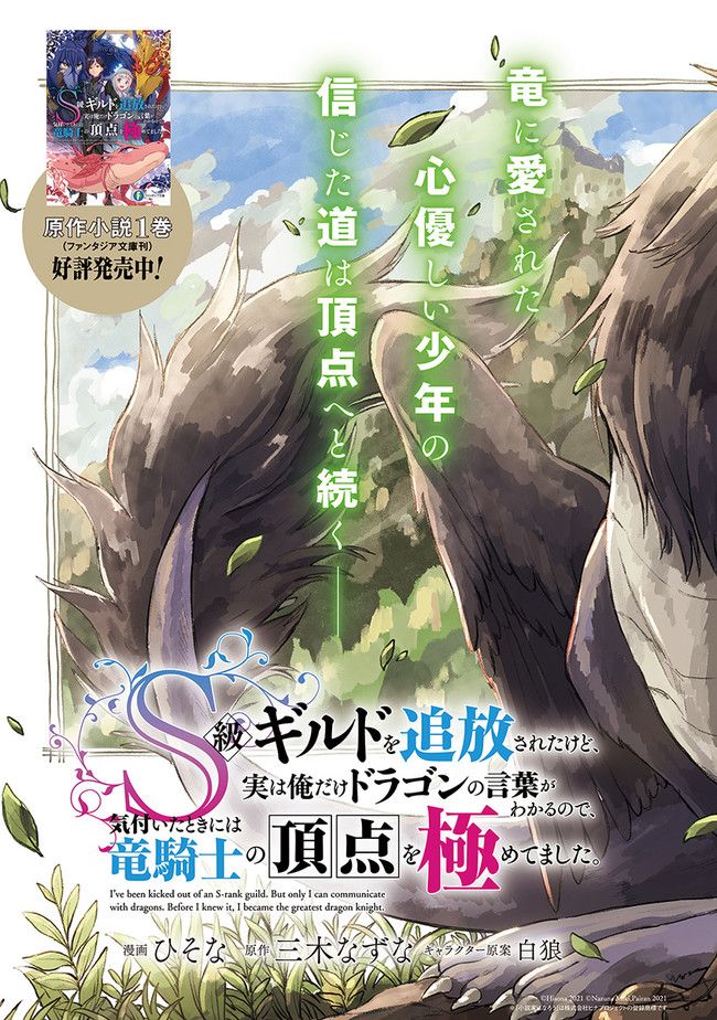 I've Been Kicked Out of an S-Rank Guild. But Only I Can Communicate With Dragons. Before I Knew It, I Became the Greatest Dragon Knight Chapter 1 page 4 - Chapter 1