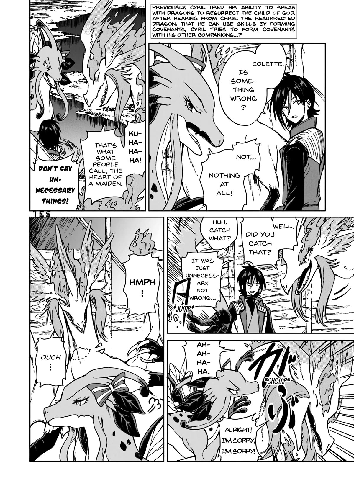 I've Been Kicked Out of an S-Rank Guild. But Only I Can Communicate With Dragons. Before I Knew It, I Became the Greatest Dragon Knight Chapter 13 page 2 - Chapter 13: The Size of The Vessel