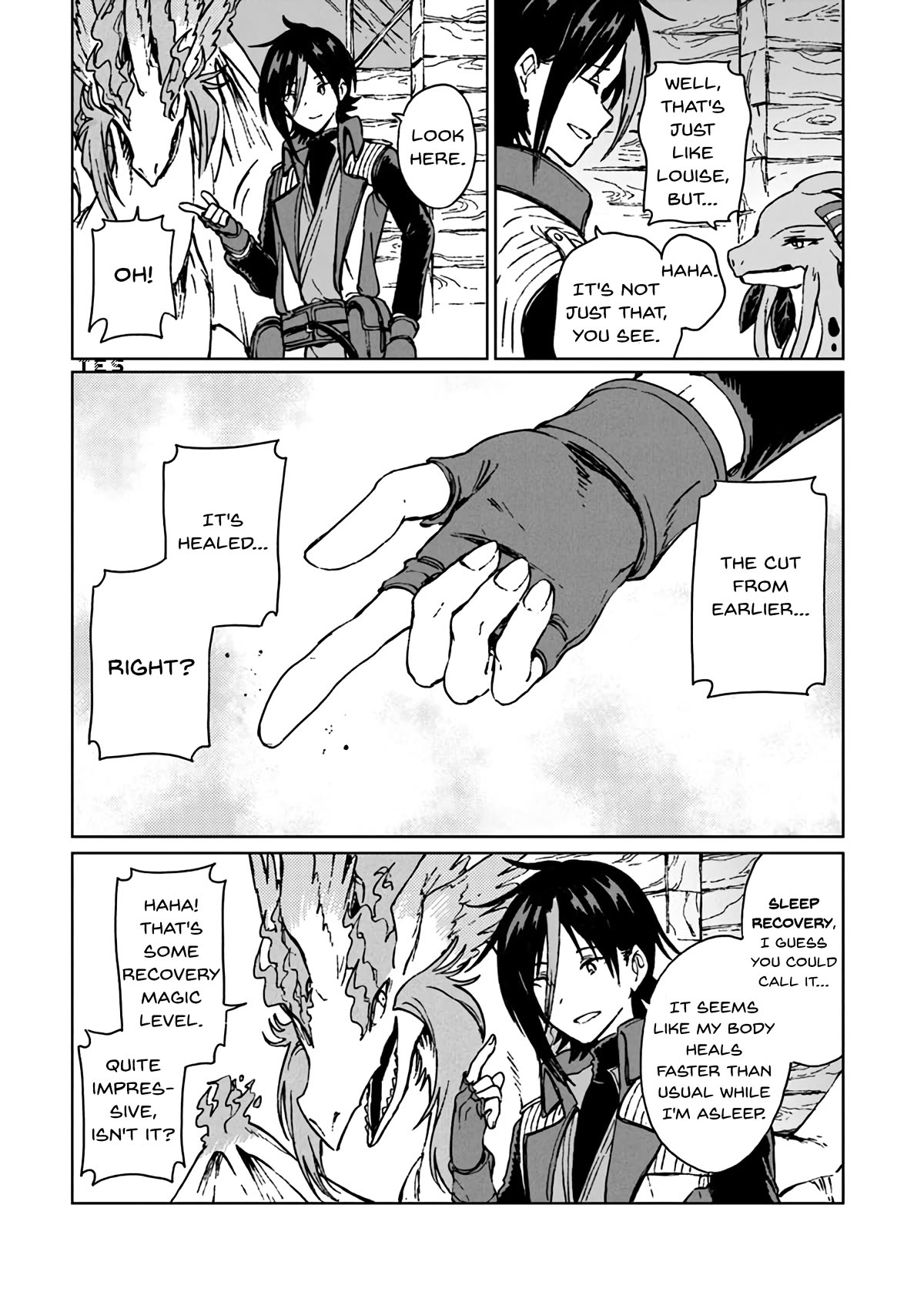 I've Been Kicked Out of an S-Rank Guild. But Only I Can Communicate With Dragons. Before I Knew It, I Became the Greatest Dragon Knight Chapter 13 page 7 - Chapter 13: The Size of The Vessel