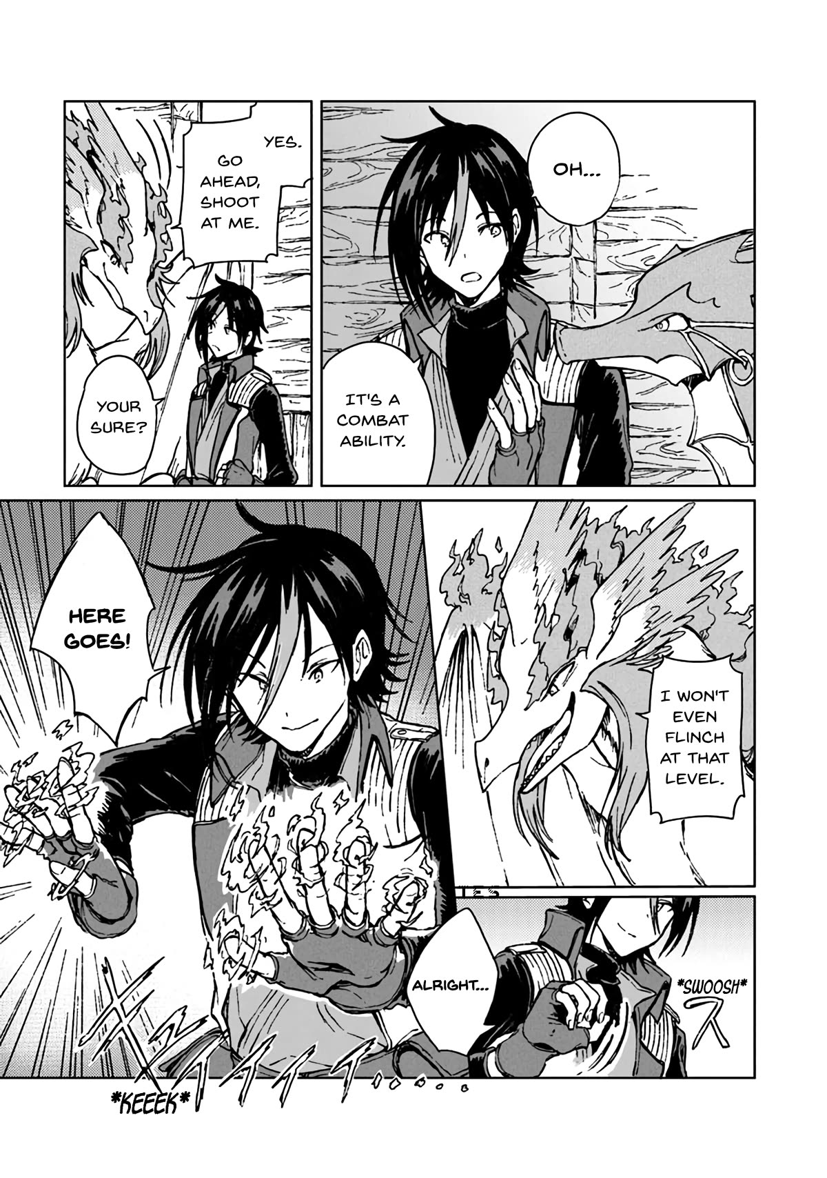 I've Been Kicked Out of an S-Rank Guild. But Only I Can Communicate With Dragons. Before I Knew It, I Became the Greatest Dragon Knight Chapter 13 page 9 - Chapter 13: The Size of The Vessel