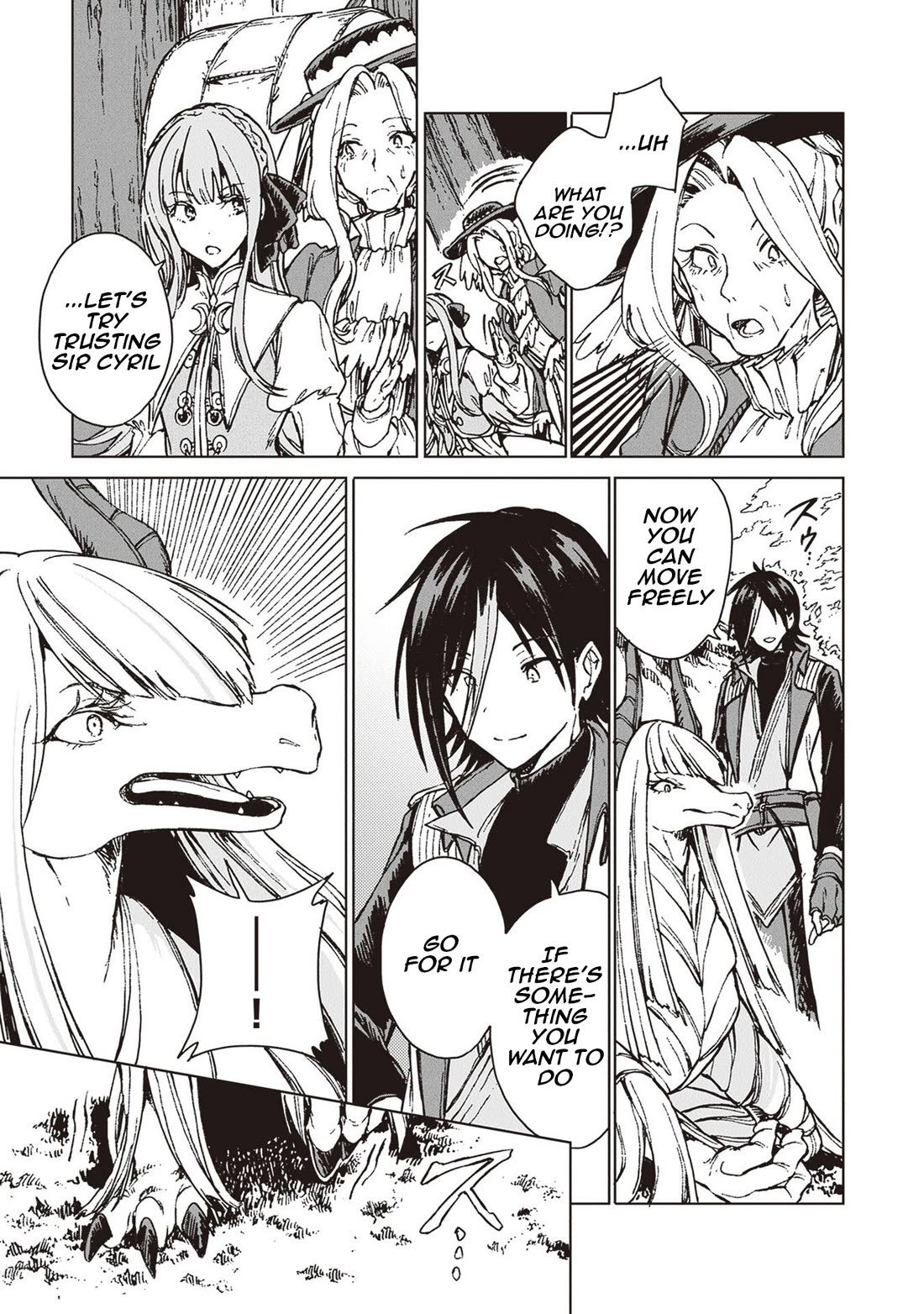 I've Been Kicked Out of an S-Rank Guild. But Only I Can Communicate With Dragons. Before I Knew It, I Became the Greatest Dragon Knight Chapter 25 page 14 - Chapter 25: The Beauty of the Dragon
