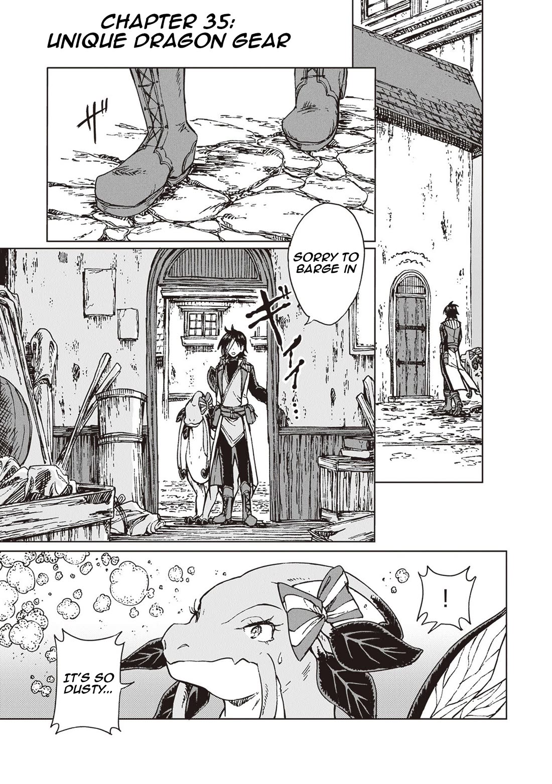 I've Been Kicked Out of an S-Rank Guild. But Only I Can Communicate With Dragons. Before I Knew It, I Became the Greatest Dragon Knight Chapter 35 page 2 - Chapter 35: Unique Dragon Gear