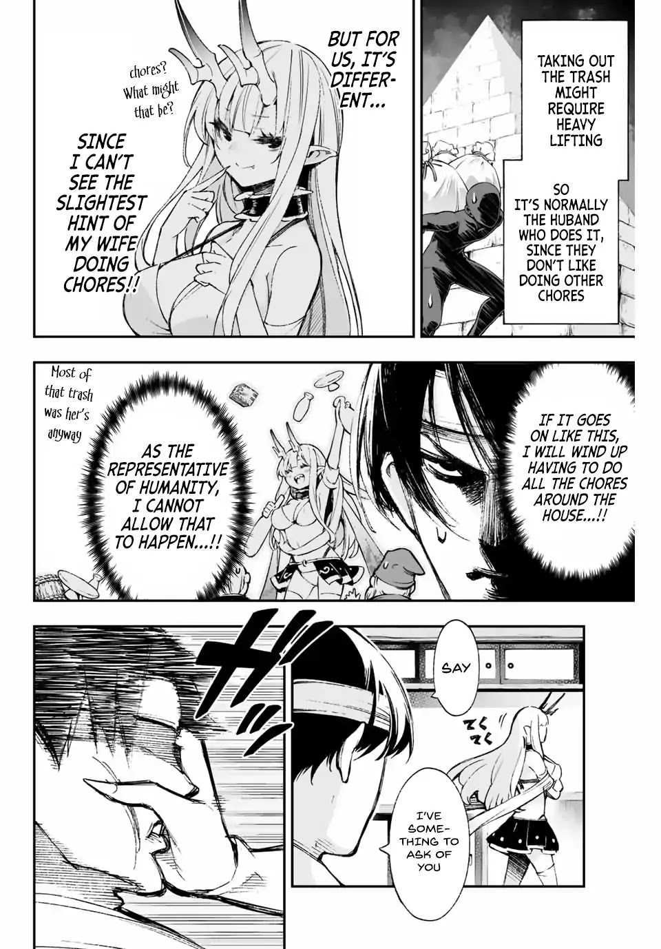 I've Married a Demoness Chapter 2 page 2 - Chapter 2: Whose Job Is It to Take out the Trash?