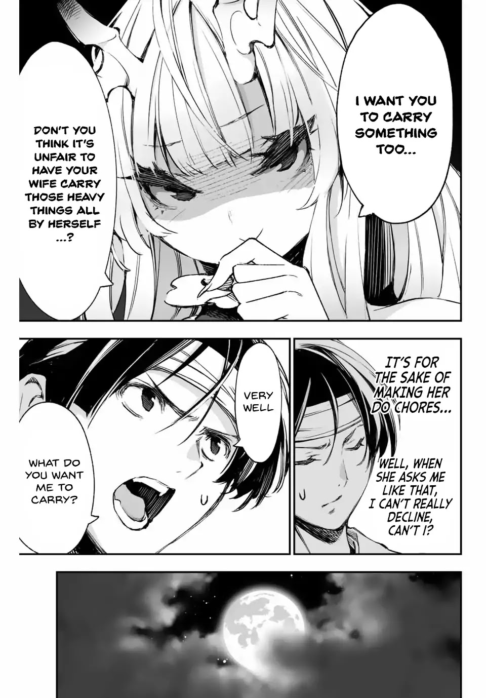 I've Married a Demoness Chapter 2 page 5 - Chapter 2: Whose Job Is It to Take out the Trash?