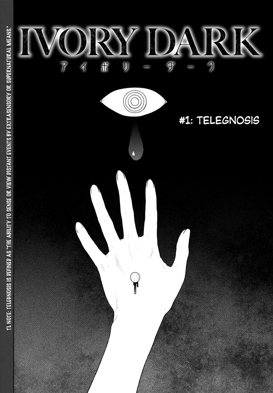 Ivory Dark Chapter 1 page 7 - Chapter 1 : Telegnosis