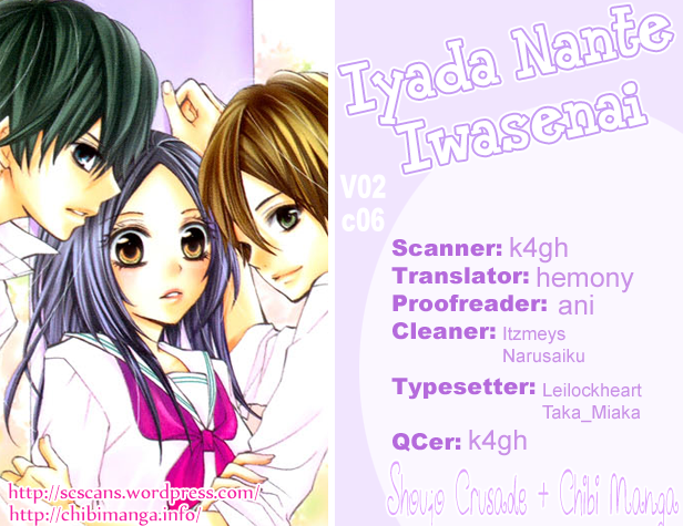 Iya da nante Iwasenai Chapter 6 page 39 - Chapter 6