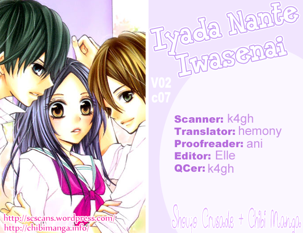 Iya da nante Iwasenai Chapter 7 page 36 - Chapter 7