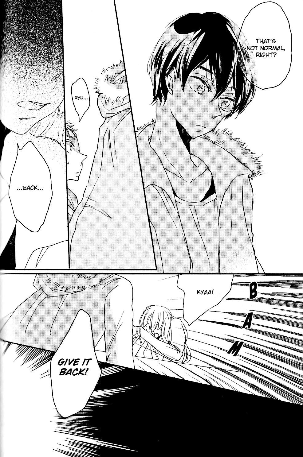 Iya yo Yamete yo Chapter 4 page 11 - Chapter 4: Between the Flowers