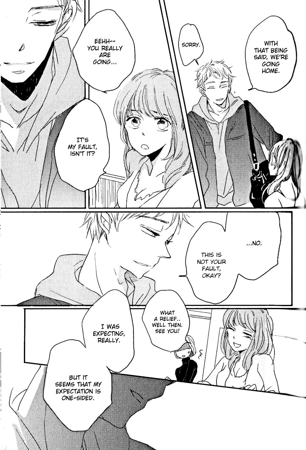 Iya yo Yamete yo Chapter 4 page 14 - Chapter 4: Between the Flowers