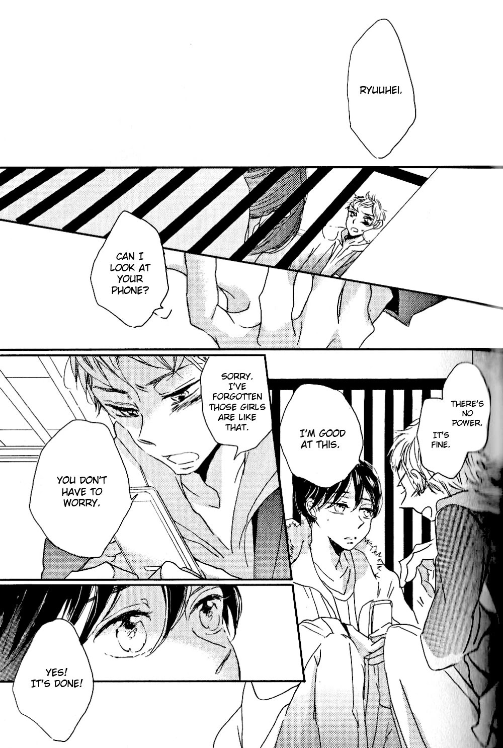 Iya yo Yamete yo Chapter 4 page 16 - Chapter 4: Between the Flowers