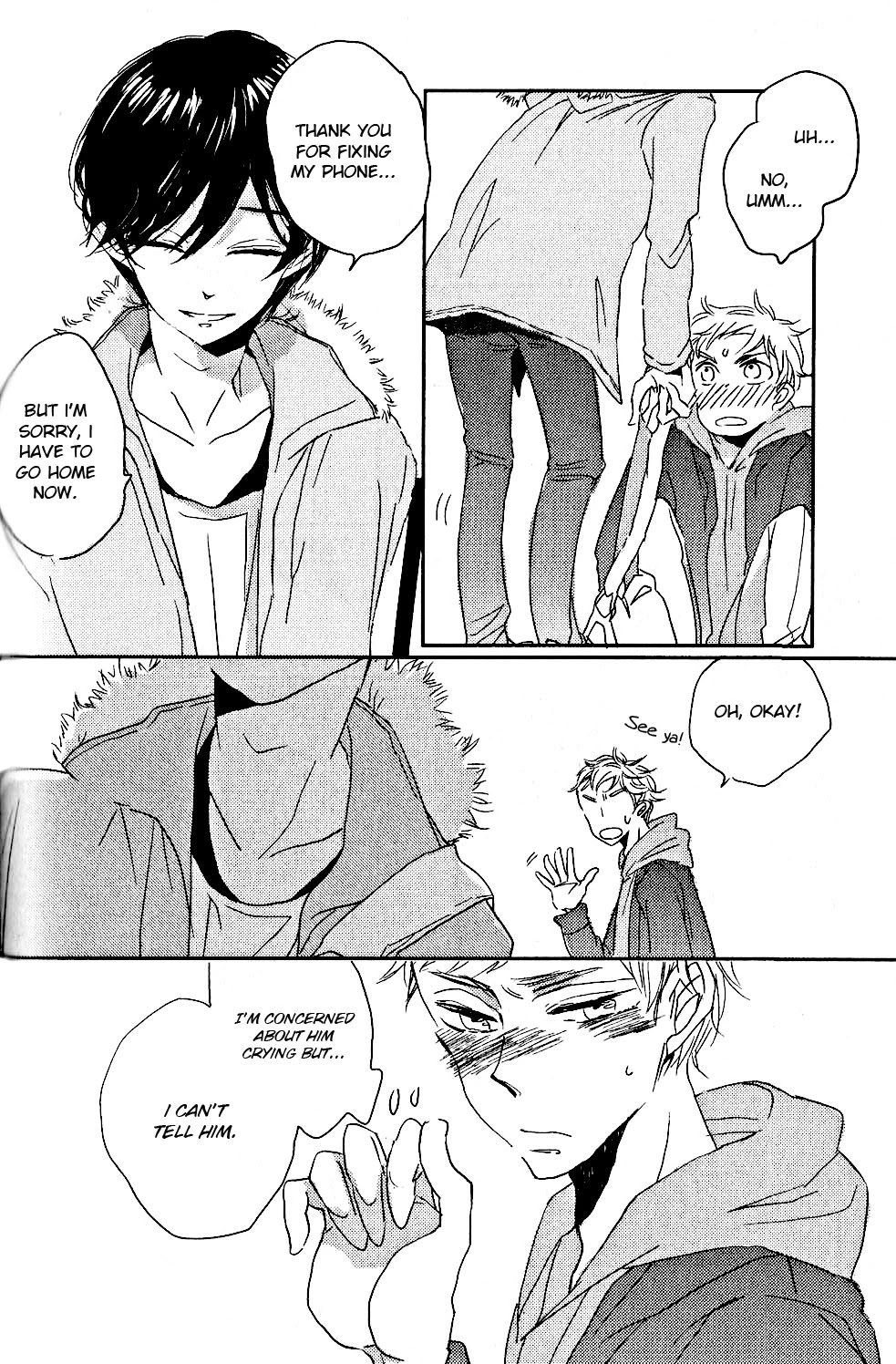 Iya yo Yamete yo Chapter 4 page 23 - Chapter 4: Between the Flowers