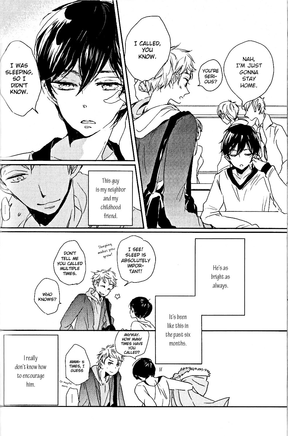 Iya yo Yamete yo Chapter 4 page 5 - Chapter 4: Between the Flowers