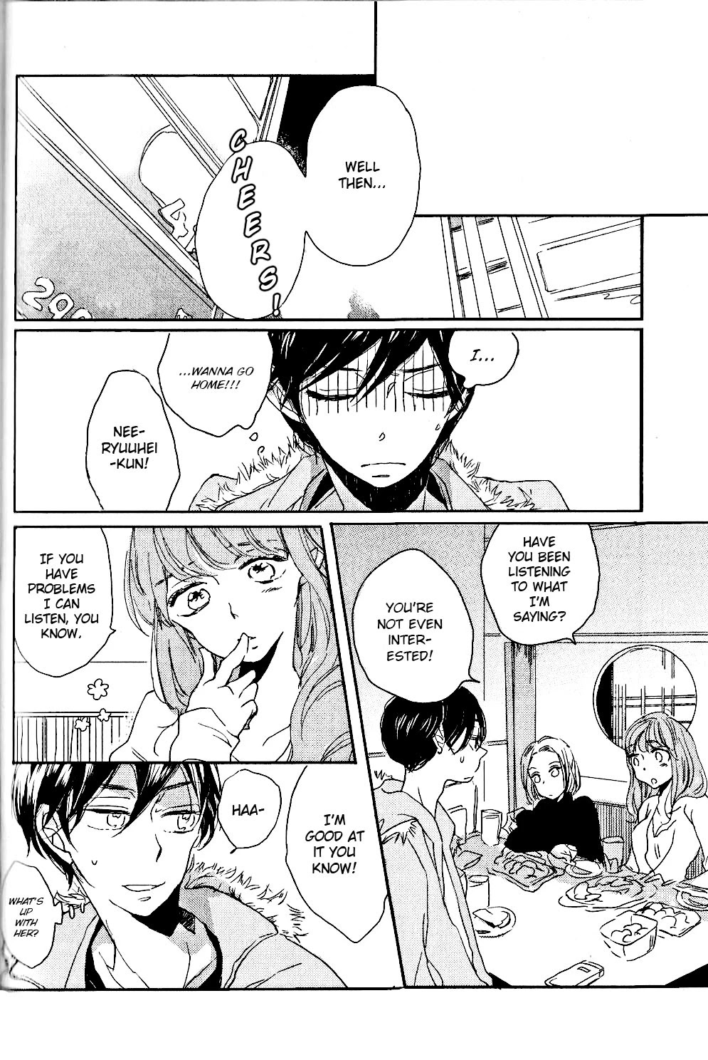 Iya yo Yamete yo Chapter 4 page 7 - Chapter 4: Between the Flowers