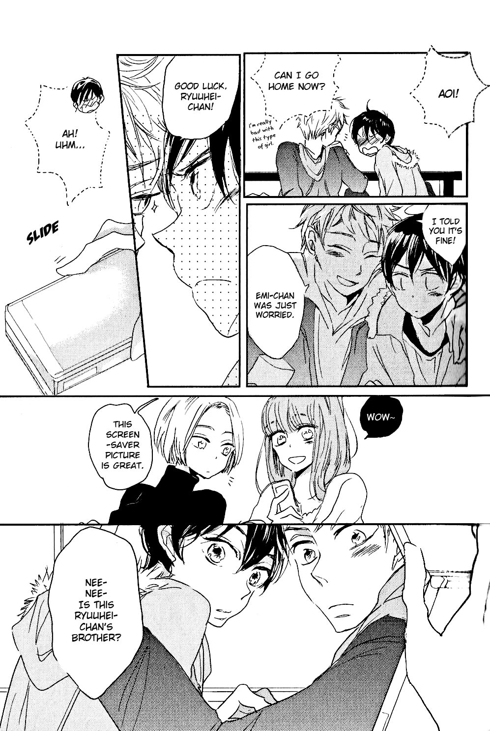 Iya yo Yamete yo Chapter 4 page 8 - Chapter 4: Between the Flowers