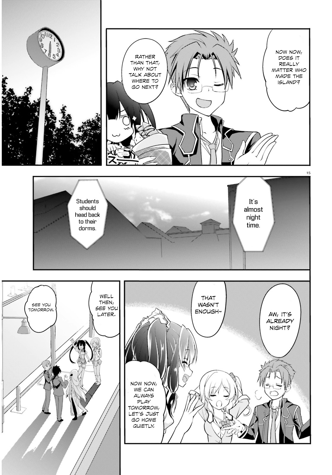 Izure Shinwa no Houkago Sensou Chapter 1 page 17 - Chapter 1: A Chance Encounter at Night