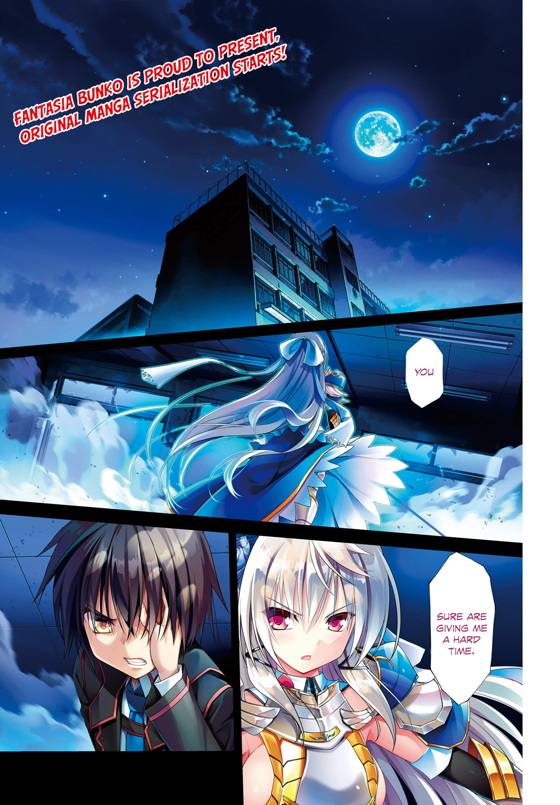 Izure Shinwa no Houkago Sensou Chapter 1 page 4 - Chapter 1: A Chance Encounter at Night