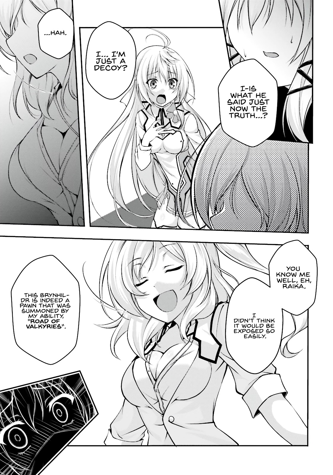 Izure Shinwa no Houkago Sensou Chapter 6 page 10 - Chapter 6: The Witch of Gold and the King of the Demon Eye (1)