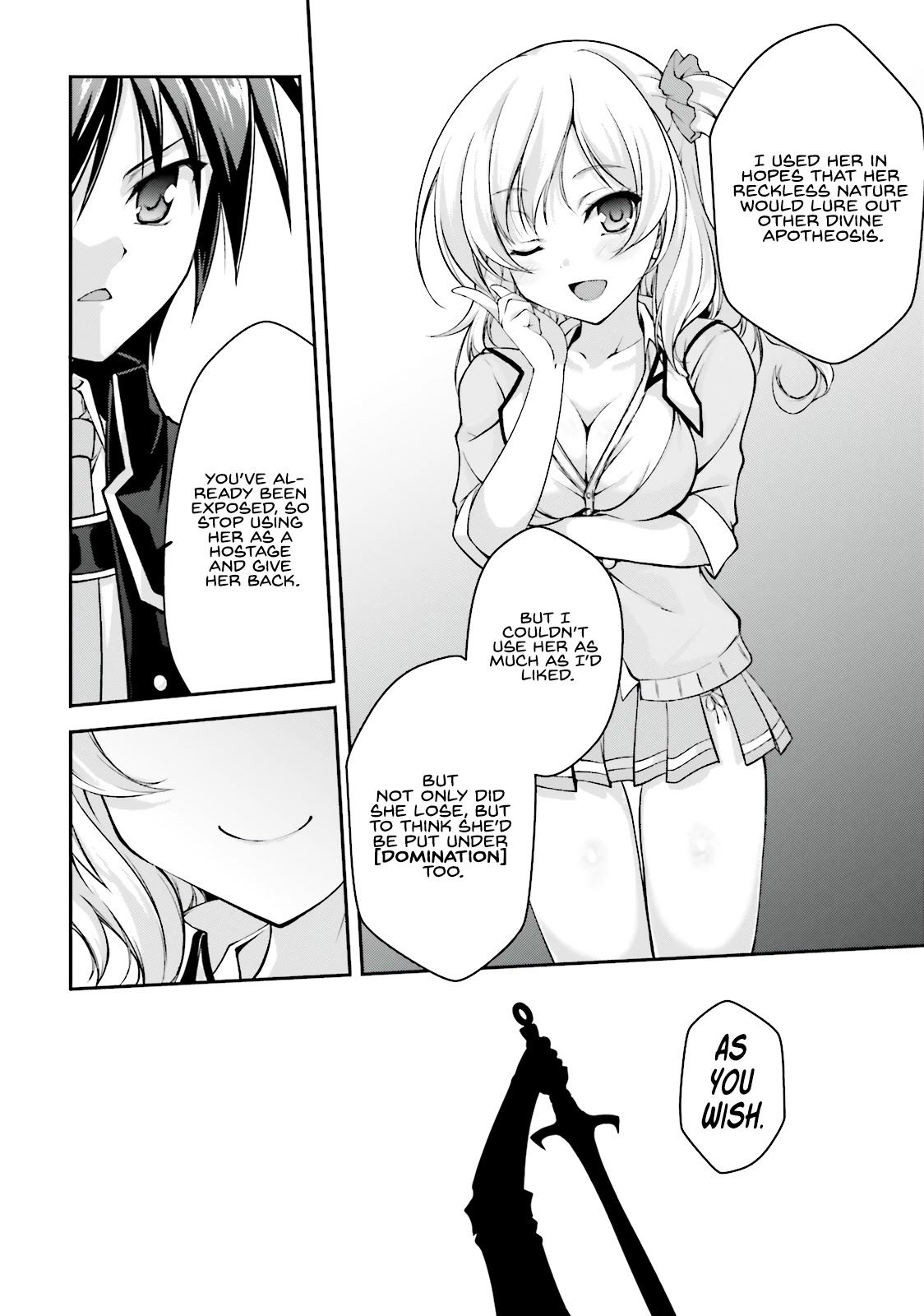 Izure Shinwa no Houkago Sensou Chapter 6 page 11 - Chapter 6: The Witch of Gold and the King of the Demon Eye (1)