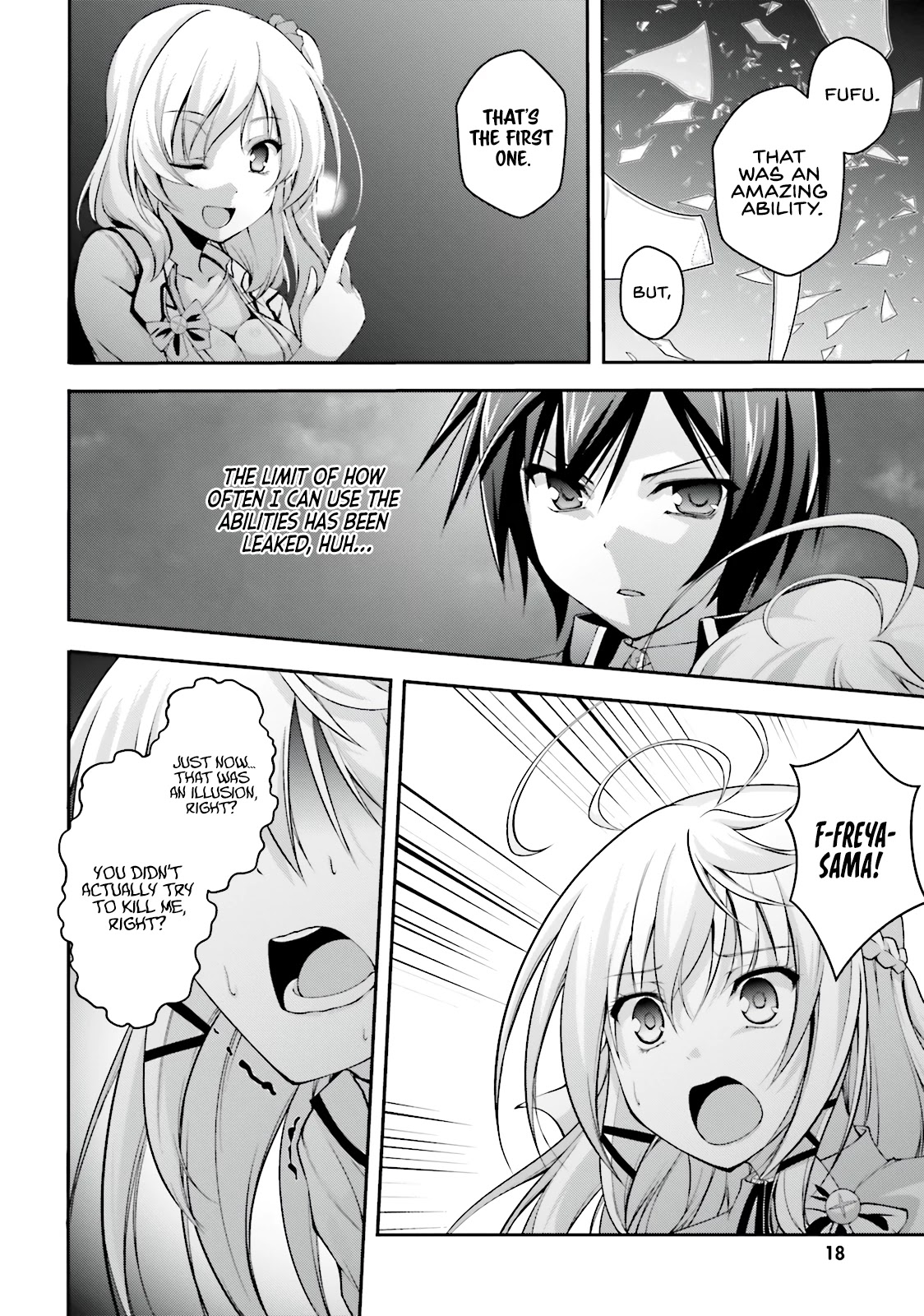 Izure Shinwa no Houkago Sensou Chapter 6 page 15 - Chapter 6: The Witch of Gold and the King of the Demon Eye (1)