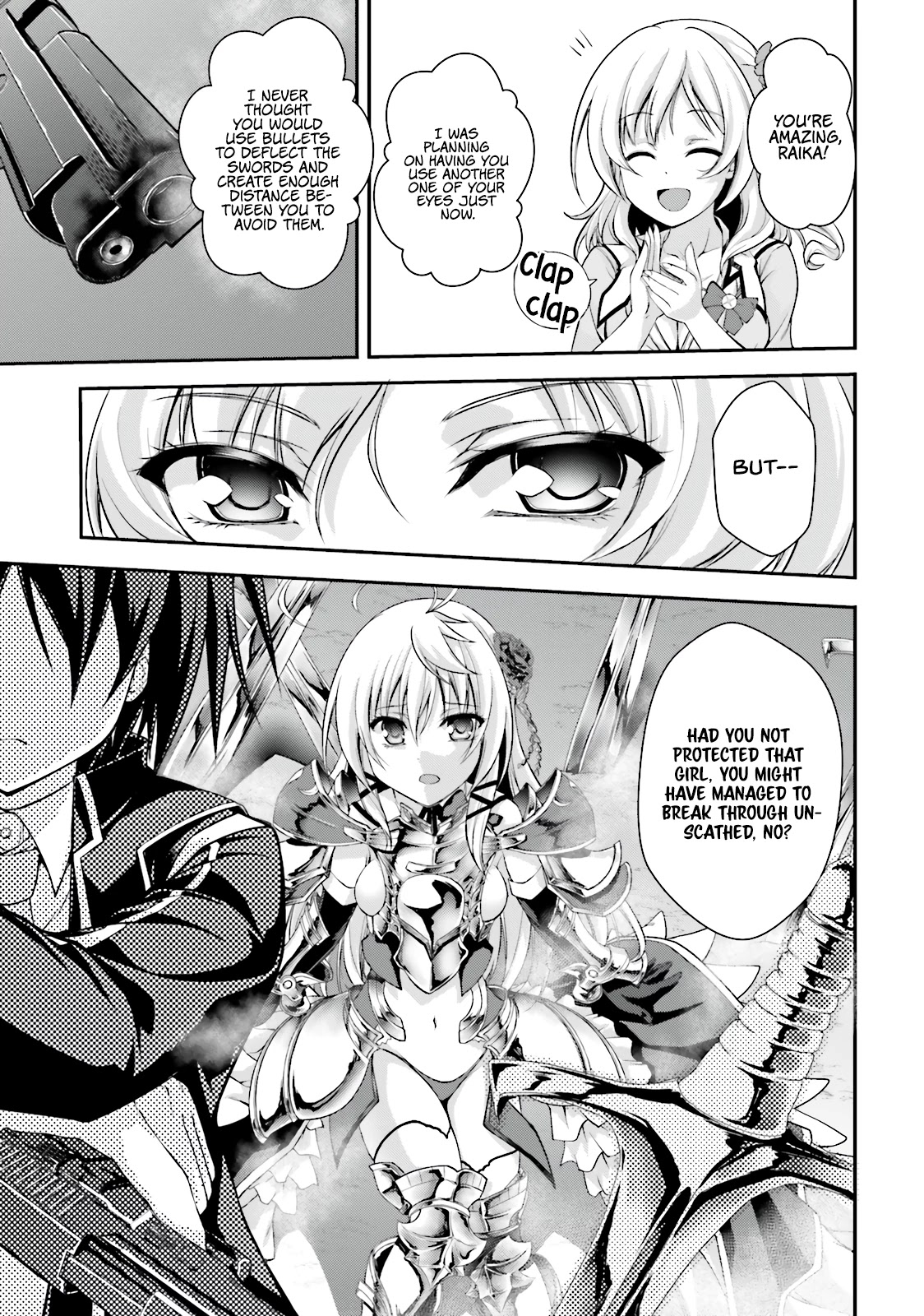 Izure Shinwa no Houkago Sensou Chapter 6 page 25 - Chapter 6: The Witch of Gold and the King of the Demon Eye (1)