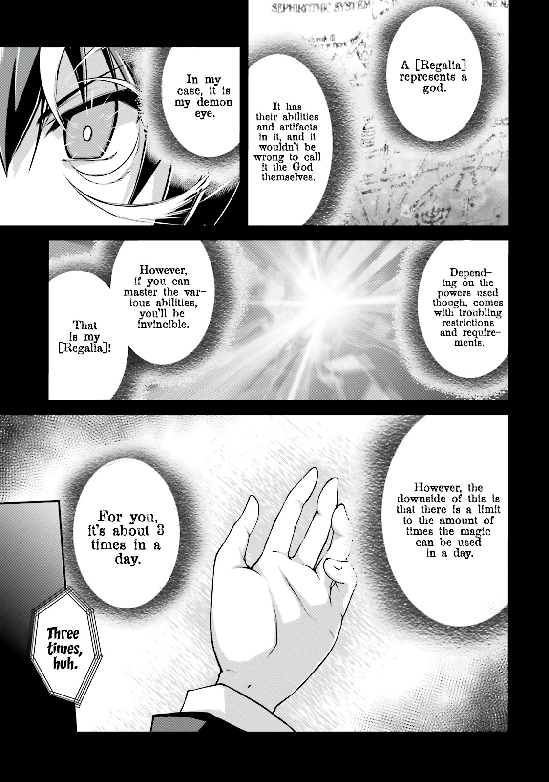 Izure Shinwa no Houkago Sensou Chapter 6 page 6 - Chapter 6: The Witch of Gold and the King of the Demon Eye (1)