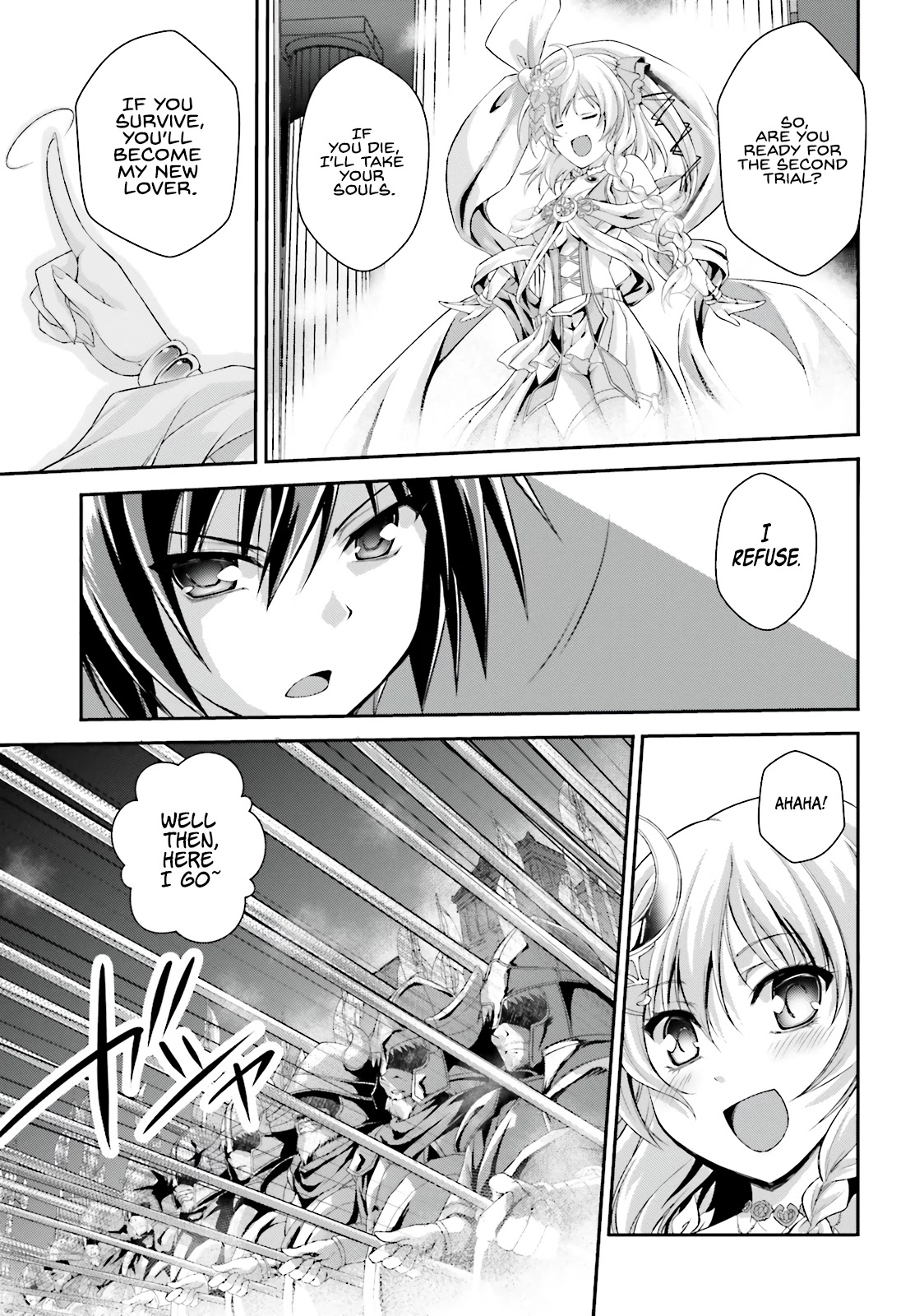 Izure Shinwa no Houkago Sensou Chapter 7 page 10 - Chapter 7: The Witch of Gold and the King of the Demon Eye (2)
