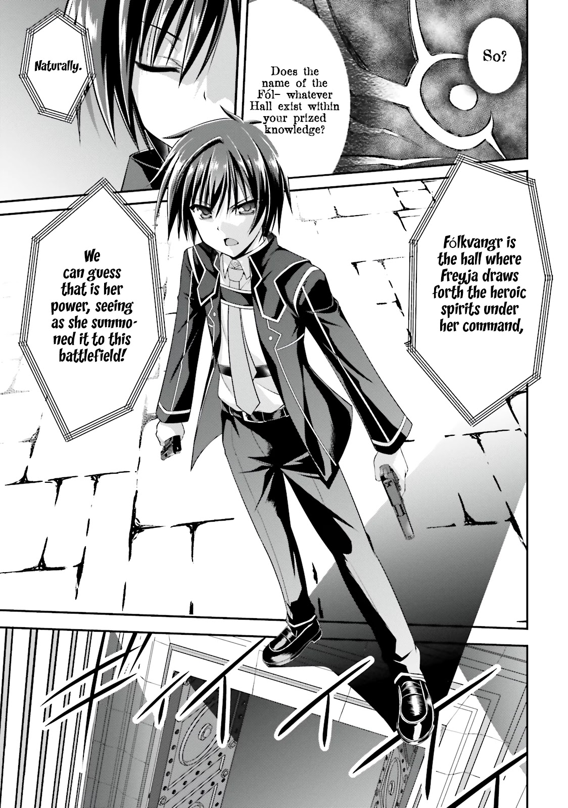 Izure Shinwa no Houkago Sensou Chapter 7 page 5 - Chapter 7: The Witch of Gold and the King of the Demon Eye (2)