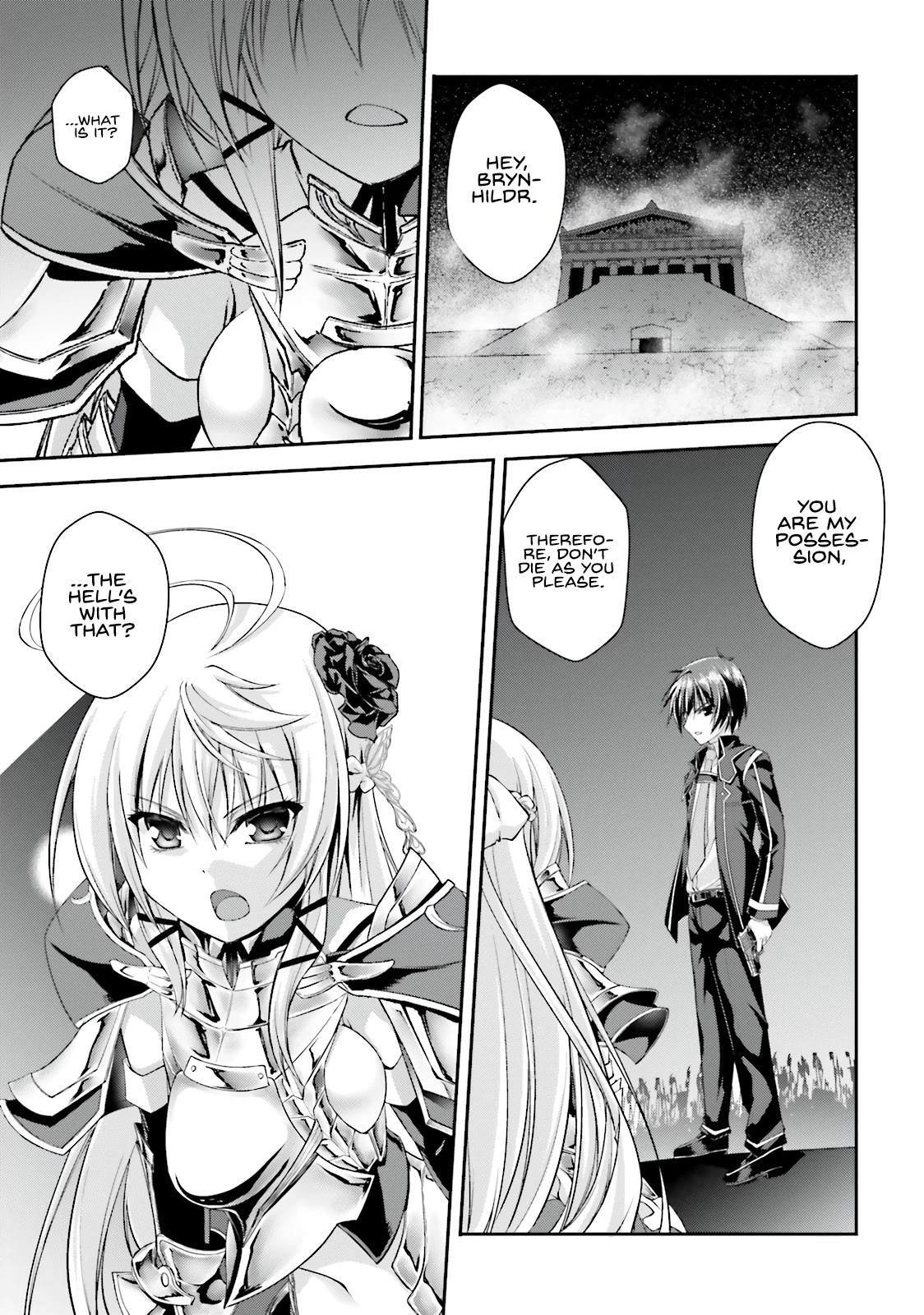 Izure Shinwa no Houkago Sensou Chapter 7 page 8 - Chapter 7: The Witch of Gold and the King of the Demon Eye (2)