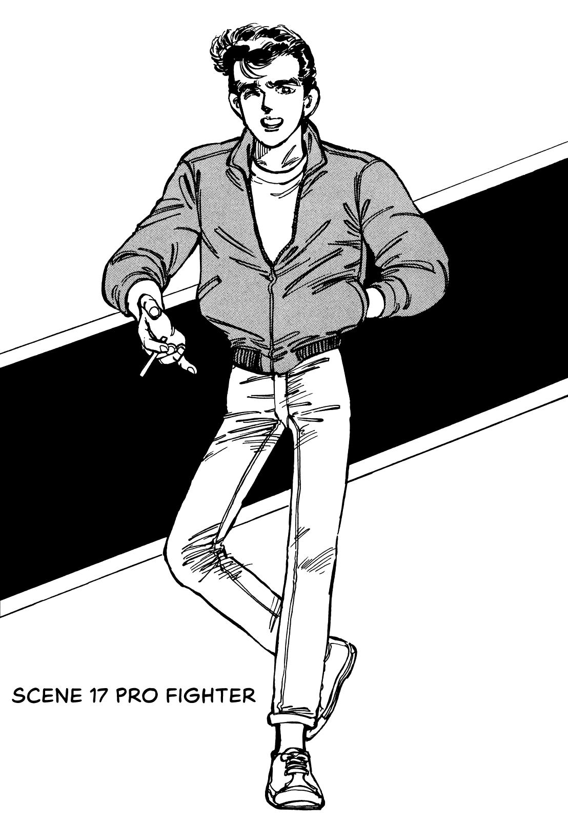 J Monogatari Chapter 17 page 2 - Chapter 17: Pro Fighter