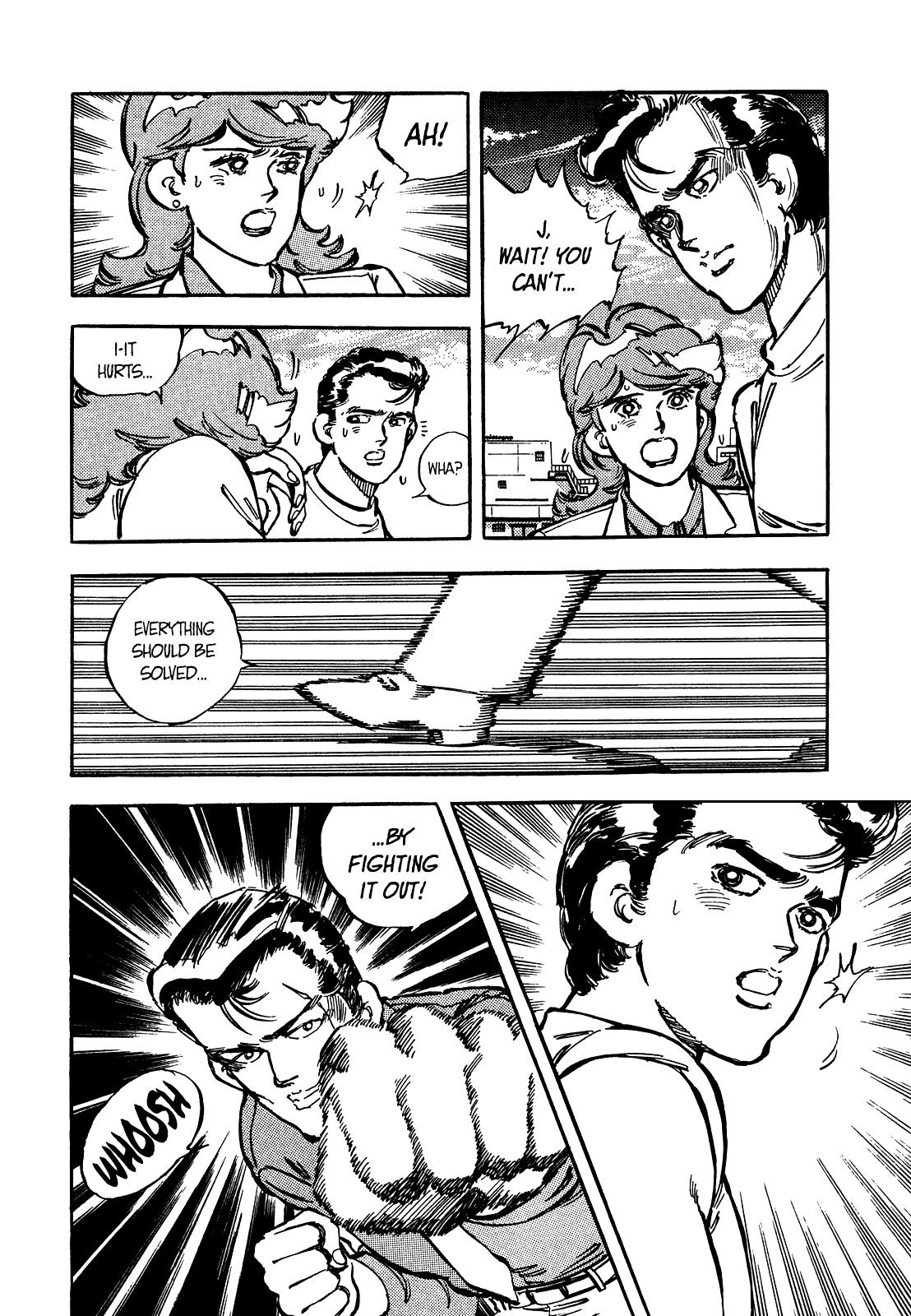 J Monogatari Chapter 17 page 7 - Chapter 17: Pro Fighter