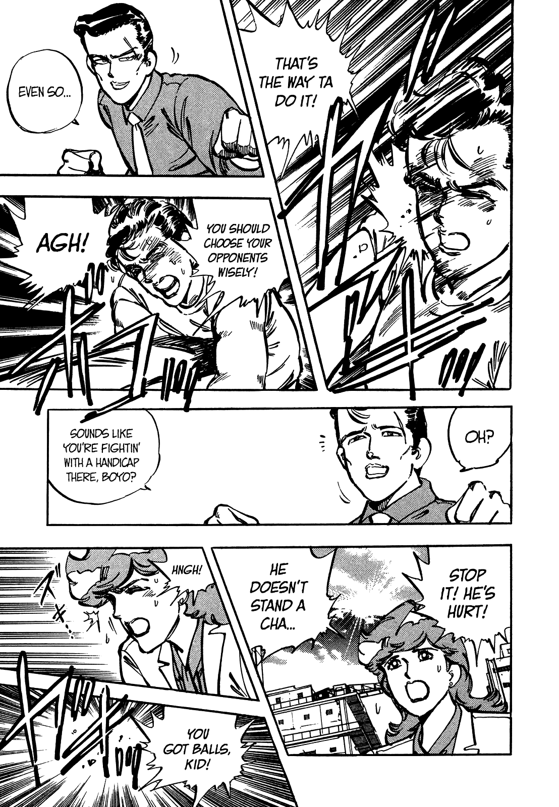 J Monogatari Chapter 17 page 8 - Chapter 17: Pro Fighter