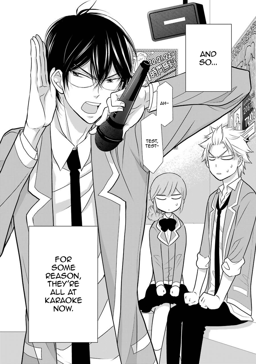 J Ota Danshi Asahina-kun Chapter 7 page 4 - Chapter 7: Beautiful World - After-School Karaoke