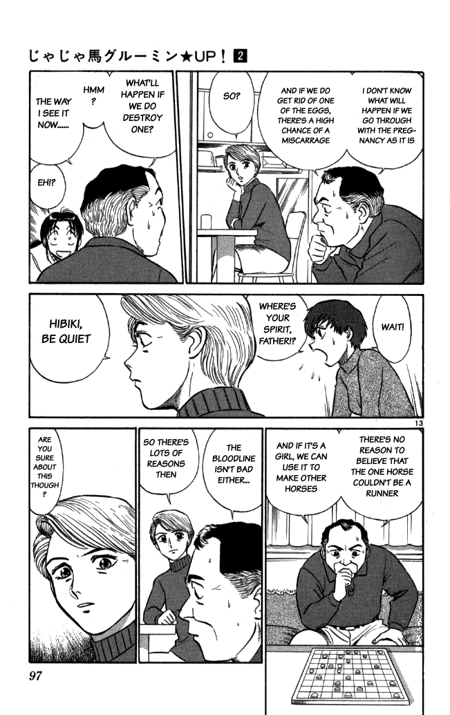 Ja Ja Uma Grooming UP! Chapter 16.2 page 13 - Chapter 16 v2 : STEP 16 - The Golden Egg