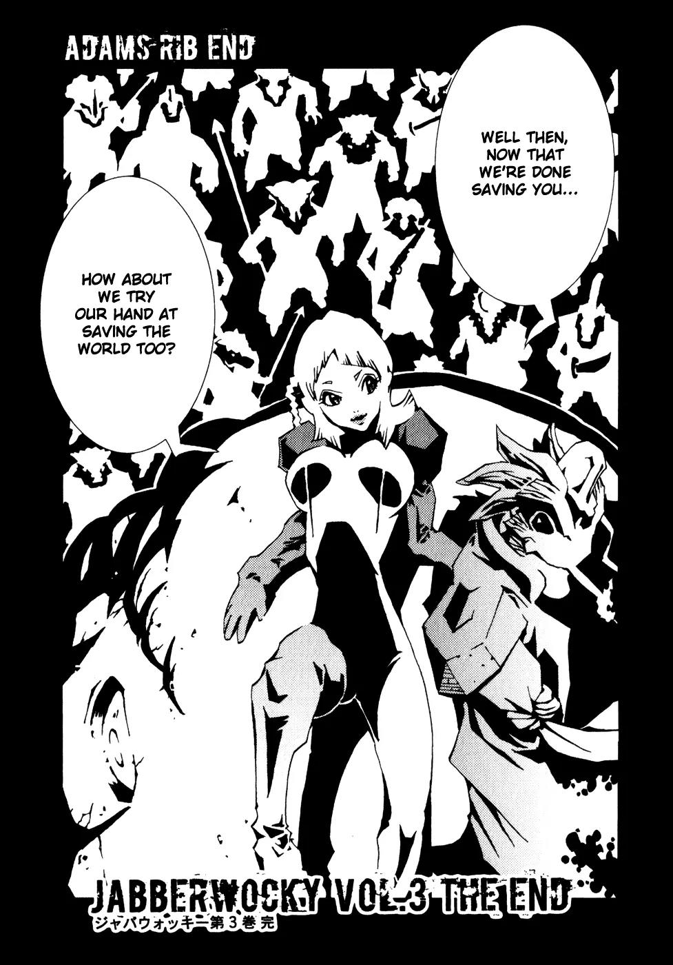 Jabberwocky Chapter 11 page 40 - Chapter 11: Adams Rib 3
