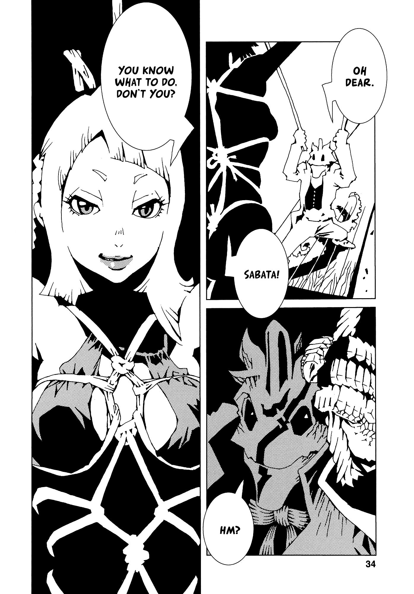 Jabberwocky Chapter 21 page 33 - Chapter 21: Buck & Dick 4