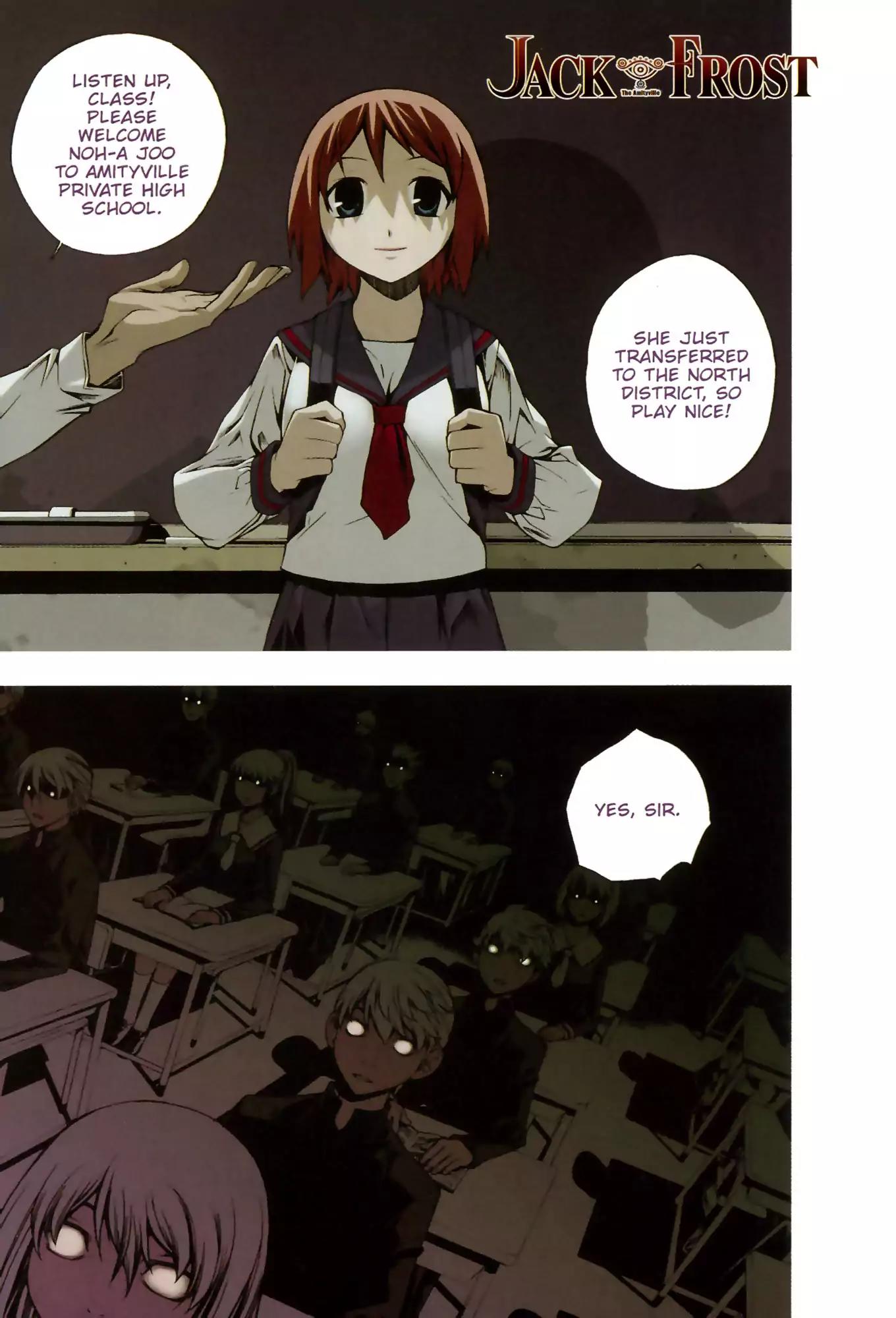 Jack Frost Chapter 1 page 3 - Chapter 1: Vol.1 VIOLENCE 1. AMITYVILLE
