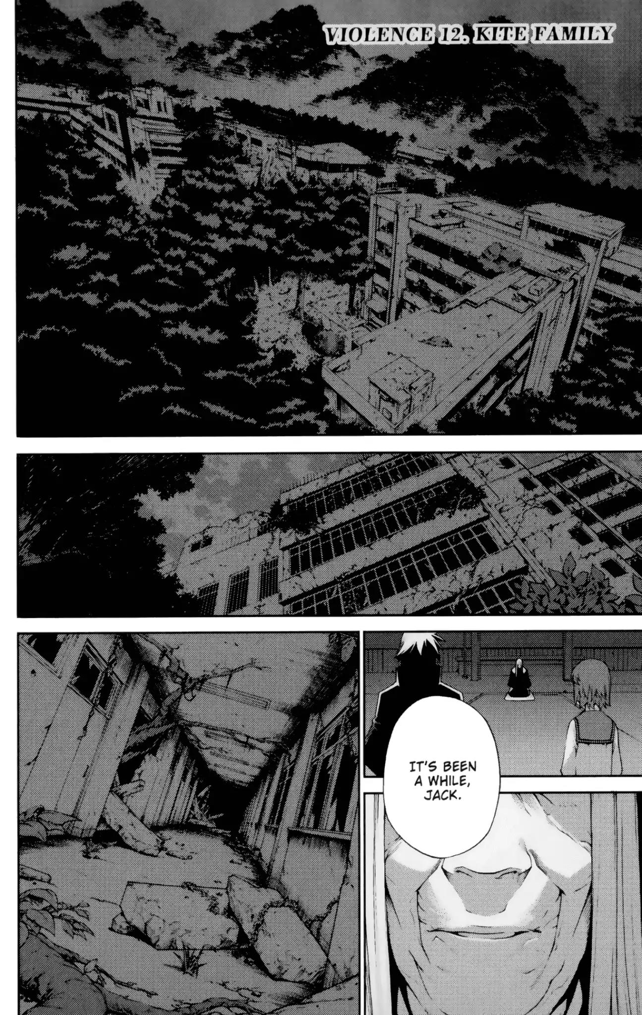 Jack Frost Chapter 12 page 1 - Chapter 12: Vol.2 VIOLENCE 12. KITE FAMILY