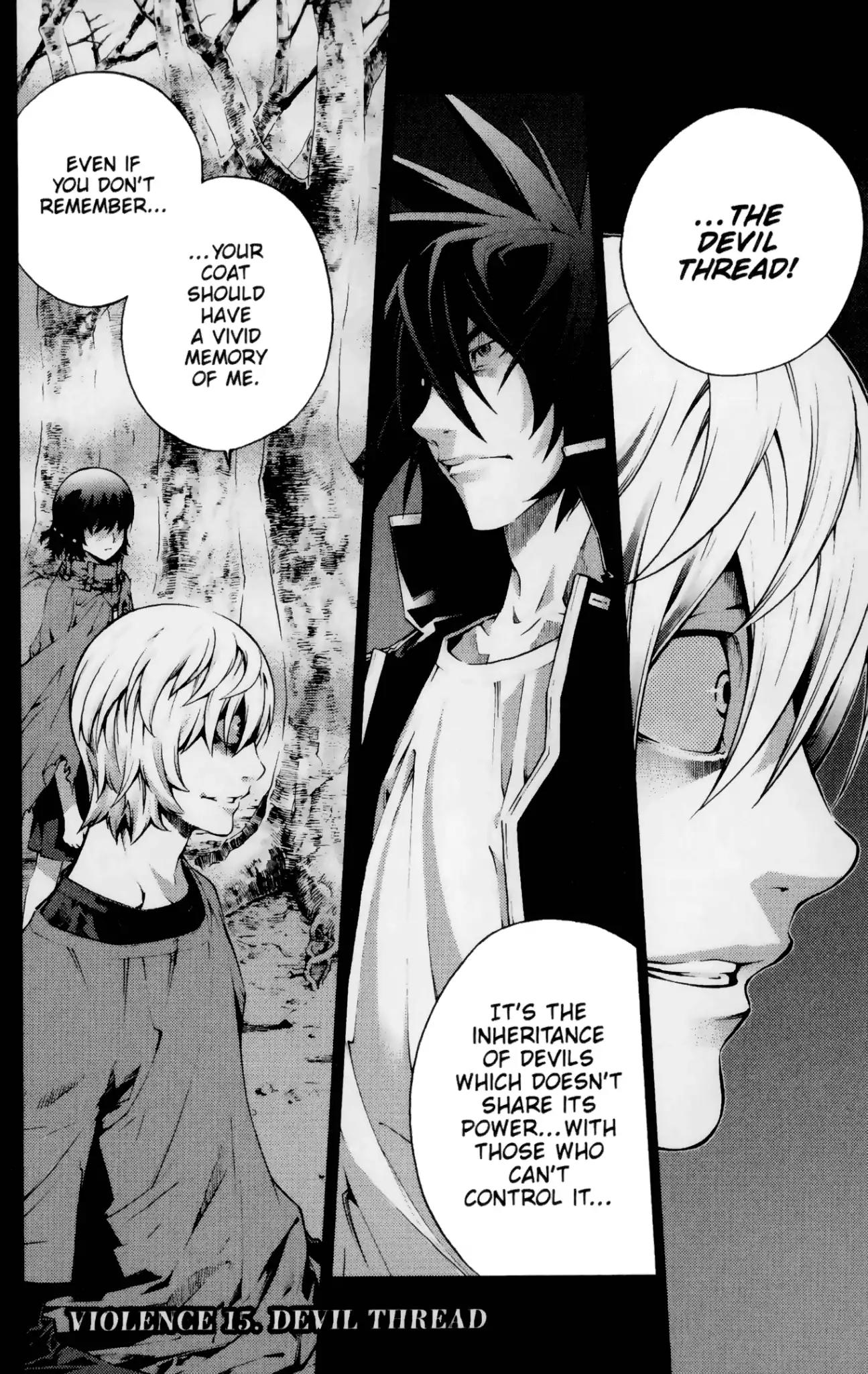 Jack Frost Chapter 15 page 1 - Chapter 15: Vol.2 VIOLENCE 15. DEVIL THREAD
