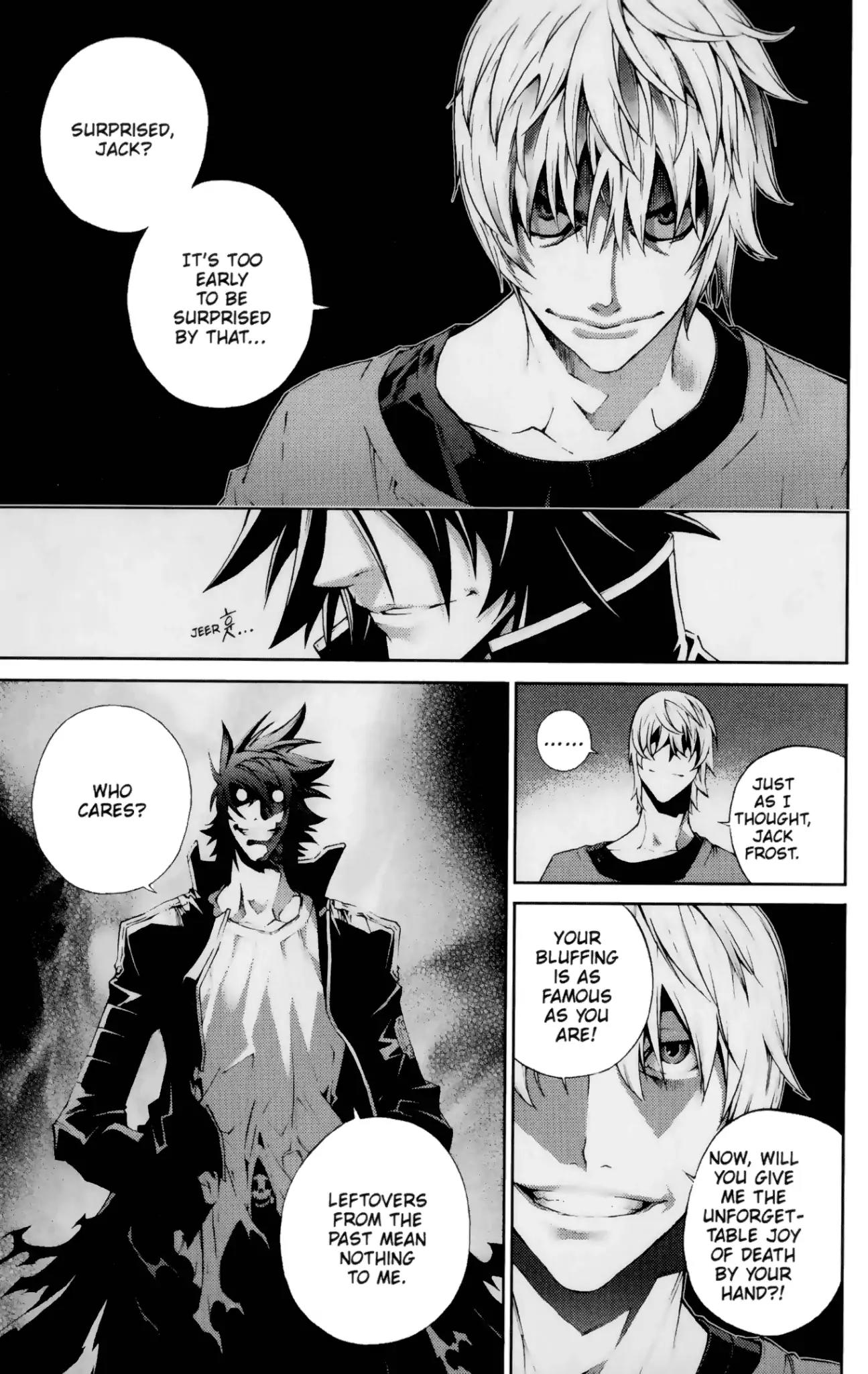 Jack Frost Chapter 15 page 3 - Chapter 15: Vol.2 VIOLENCE 15. DEVIL THREAD
