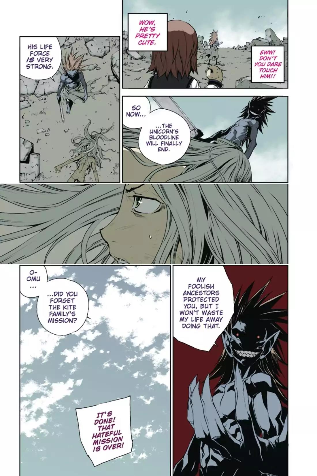 Jack Frost Chapter 16 page 5 - Chapter 16: Vol.3 VIOLENCE 16. THE ANTLER OF THE UNICORN