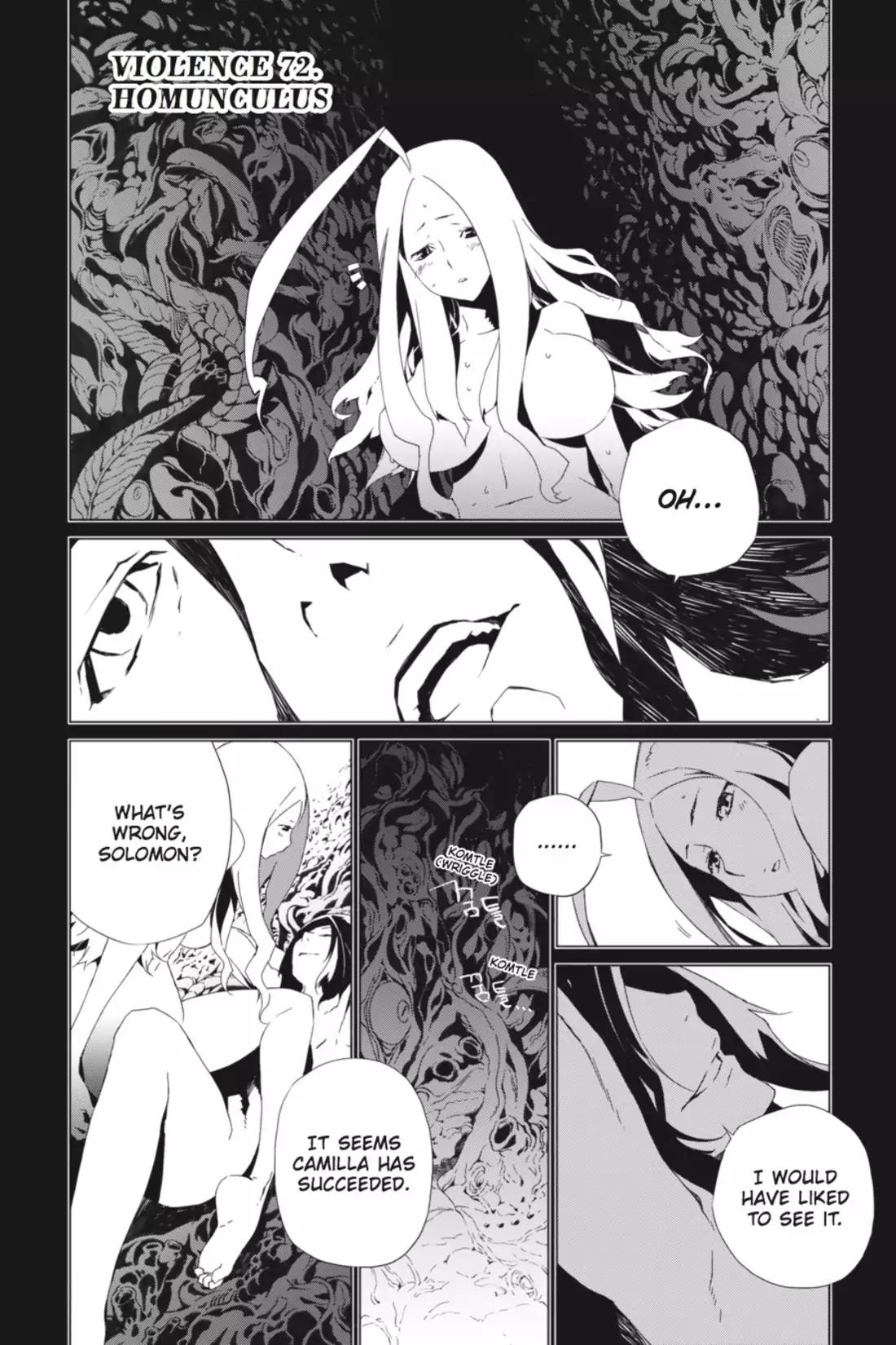Jack Frost Chapter 72 page 1 - Chapter 72: Vol.9 VIOLENCE 72. HOMUNCULUS