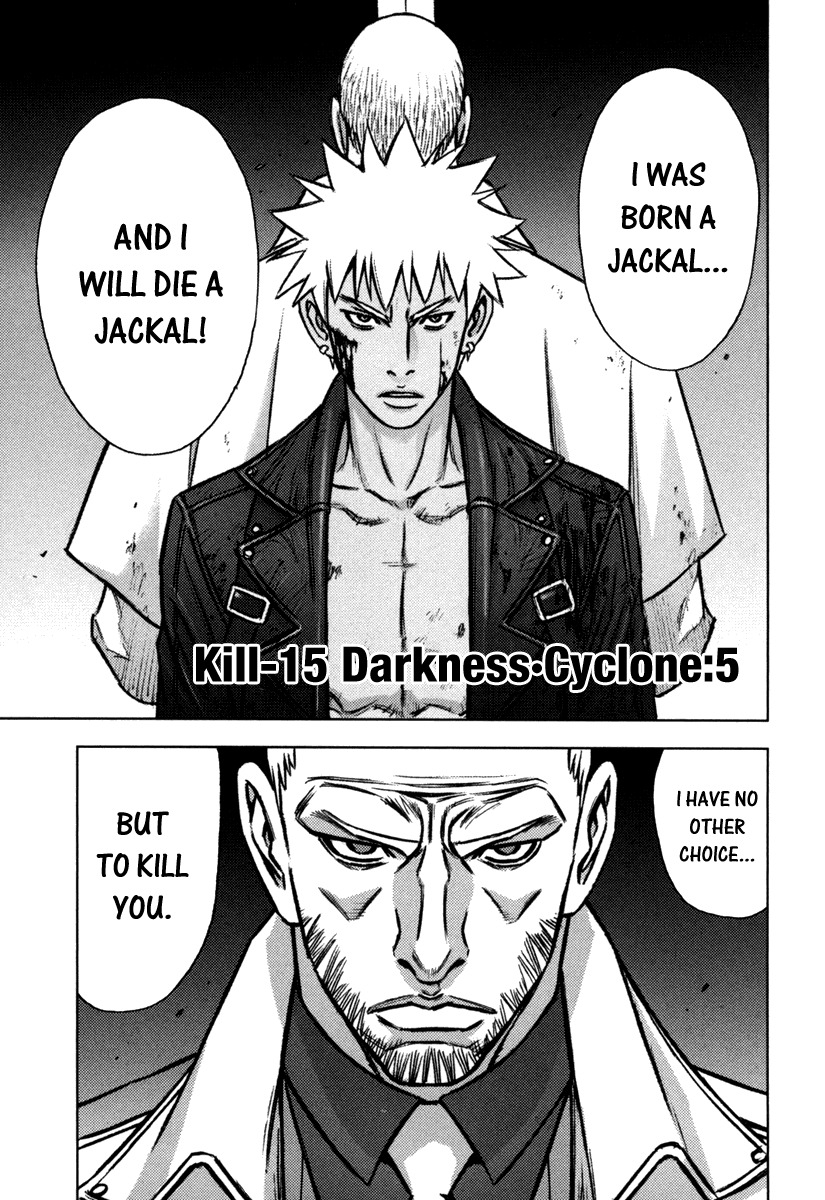 Jackals Chapter 15 page 1 - Chapter 15: Darkness·Cyclone: 5