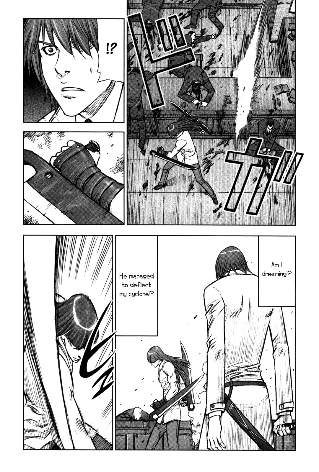 Jackals Chapter 32 page 14 - Chapter 32: Mantis Vs Cyclone
